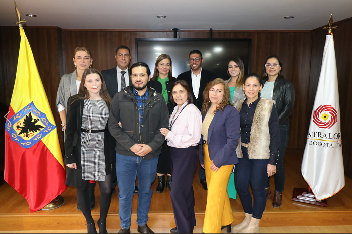Funcionarios de las Contralorías de Bogotá y Quindío intercambian experiencias frente al  ejercicio del control fiscal